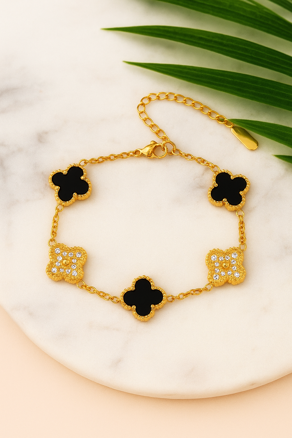 Lucky Luxe Clover Bracelet