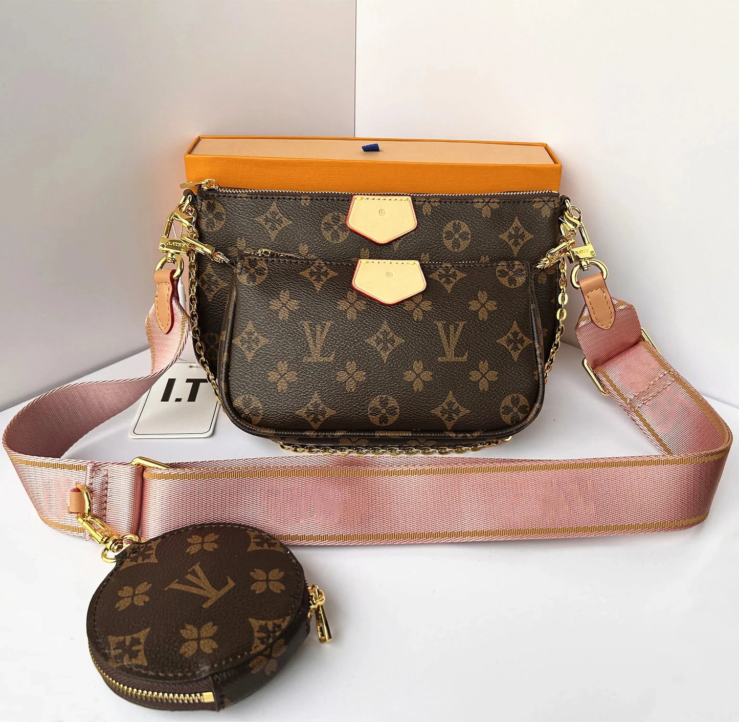 Monogram Multi-Pouch Shoulder Bag