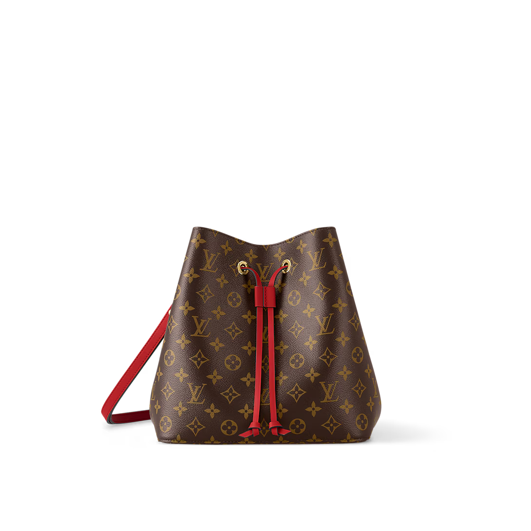 Monogram Drawstring Crossbody Bag