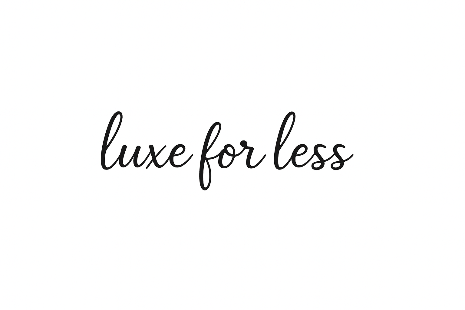 Luxe For Less