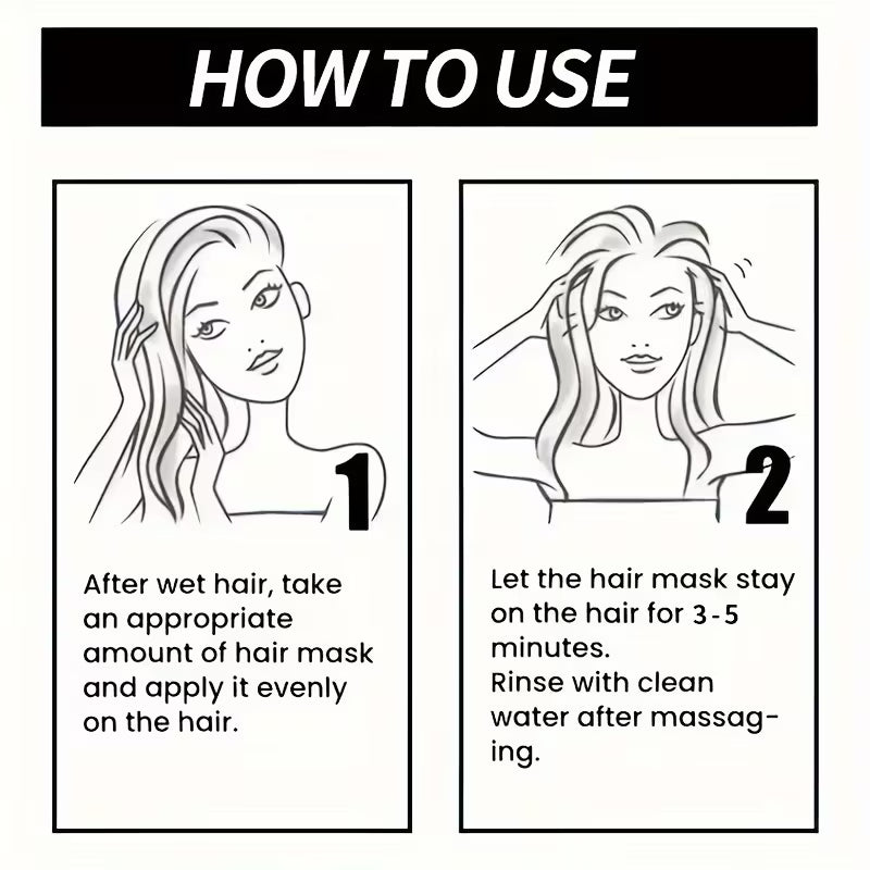 Keratin Repair Hair Mask (Buy 1 Get 1 Free)
