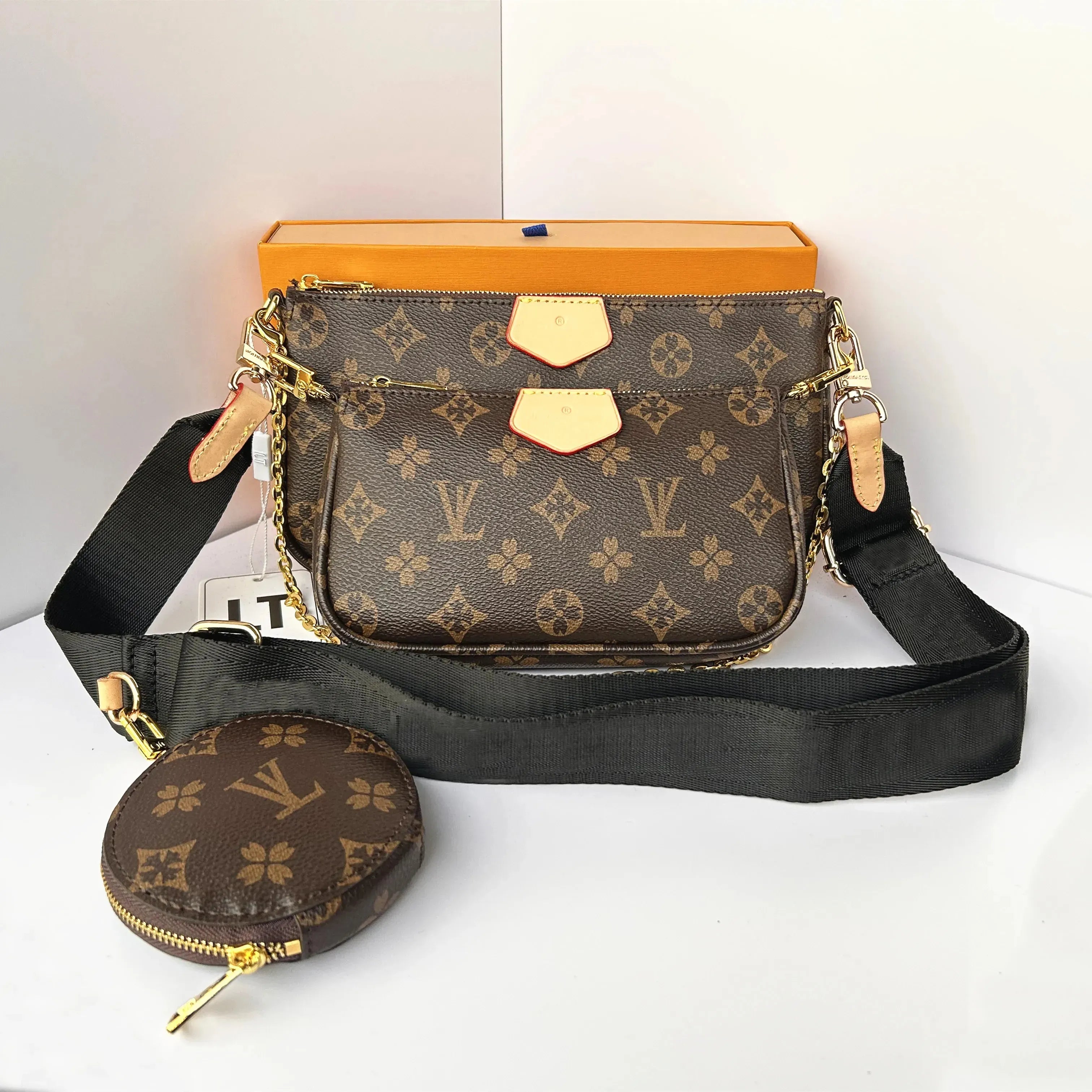 Monogram Multi-Pouch Shoulder Bag