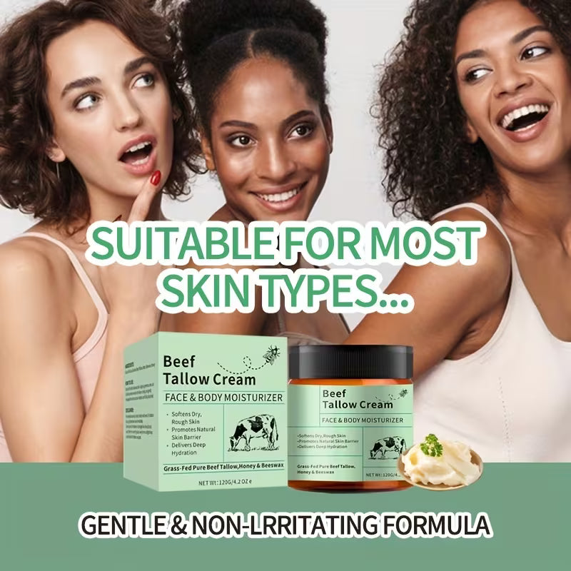 Grass-Fed Tallow Honey Skin Cream Deal (2-Piece Set)
