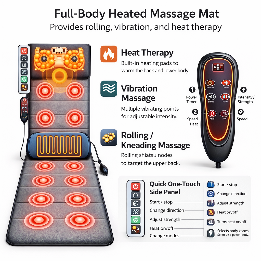 Relaxion Full-Body Massage Mat