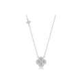 Clover Sparkle S925 Silver Necklace