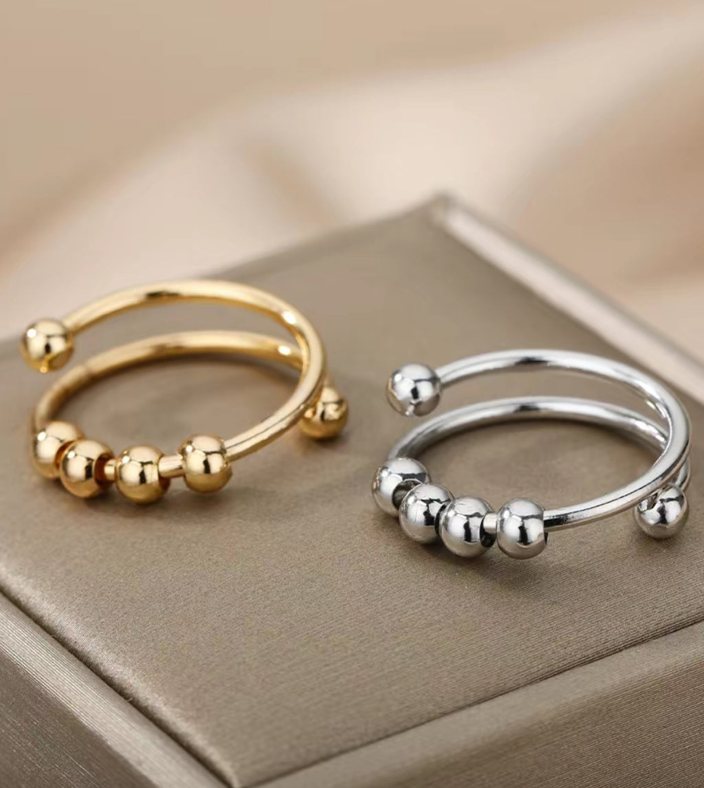 Fidget Beads Ring