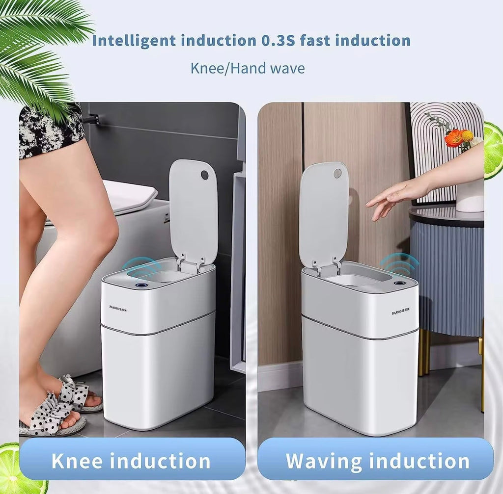 JOYBOS Automatic Motion Sensor Trash Can (14L)