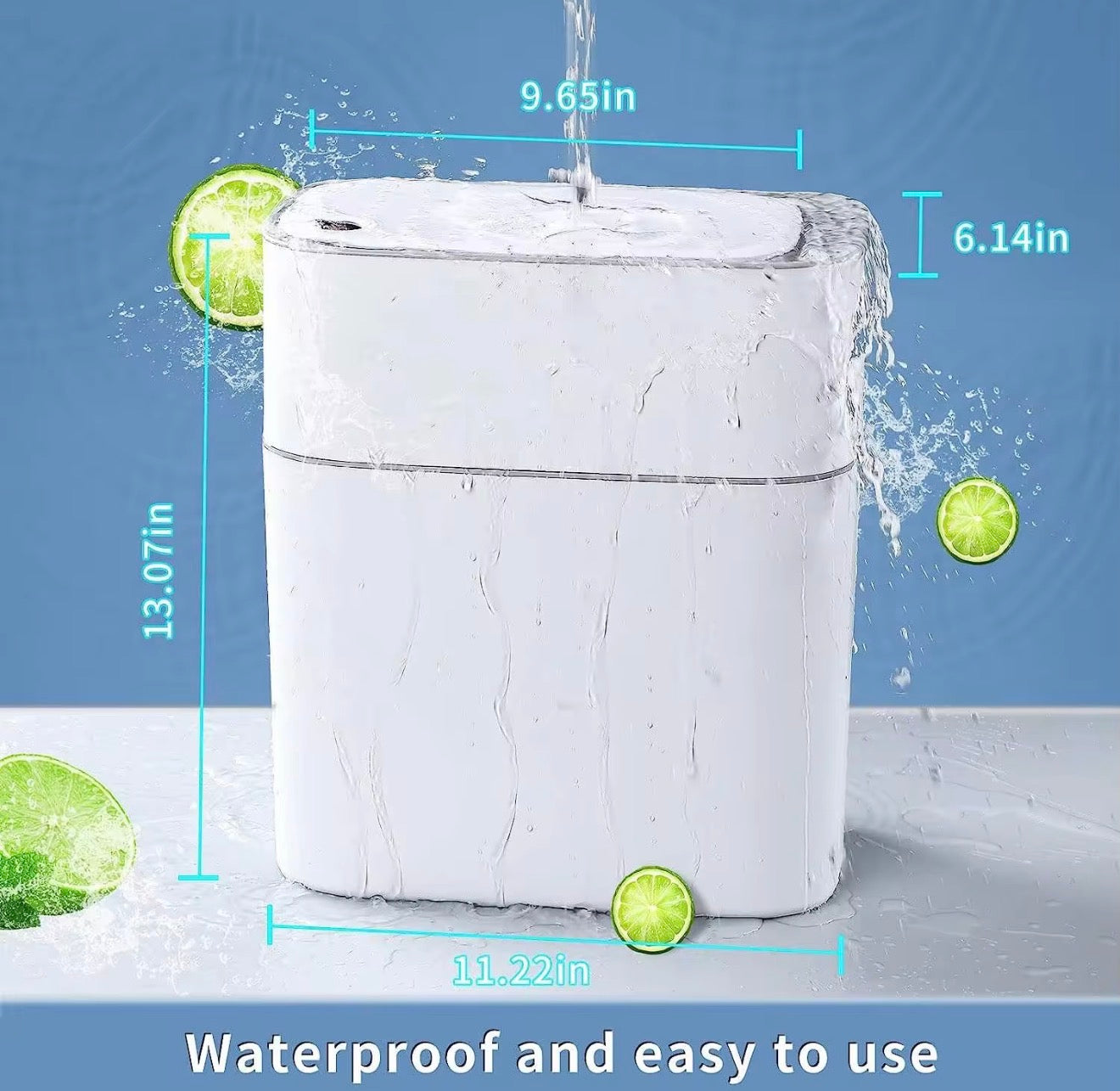 JOYBOS Automatic Motion Sensor Trash Can (14L)