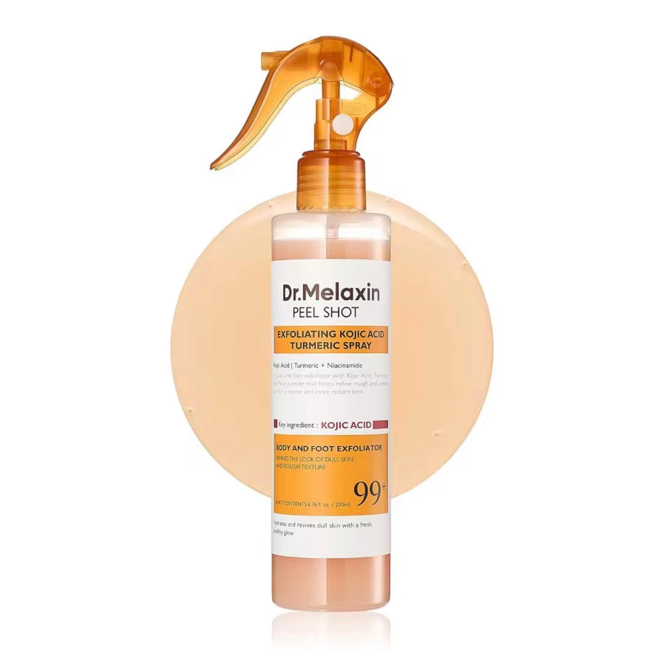 Kojic Acid Turmeric Exfoliating Spray – 200ml