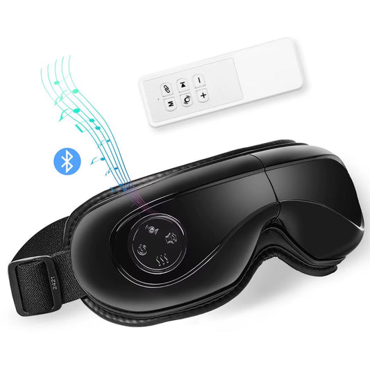 VEVOR Heated Eye Massager with Bluetooth & Remote