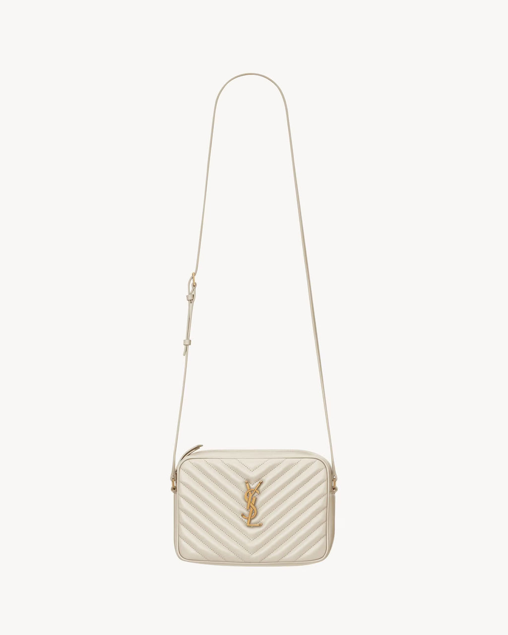 Ravelle Quilted Shoulder Bag (White)