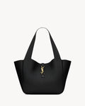 Noir Crest Signature Tote