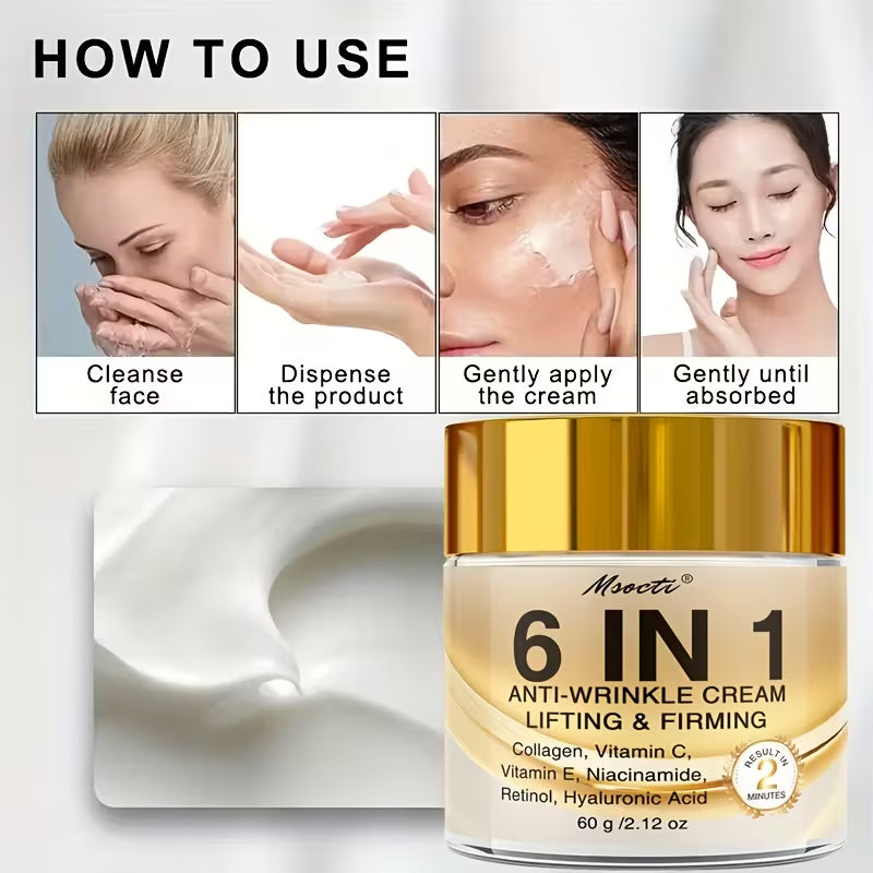 6-in-1 Instant Firming & Lifting Cream (Pack of 3)